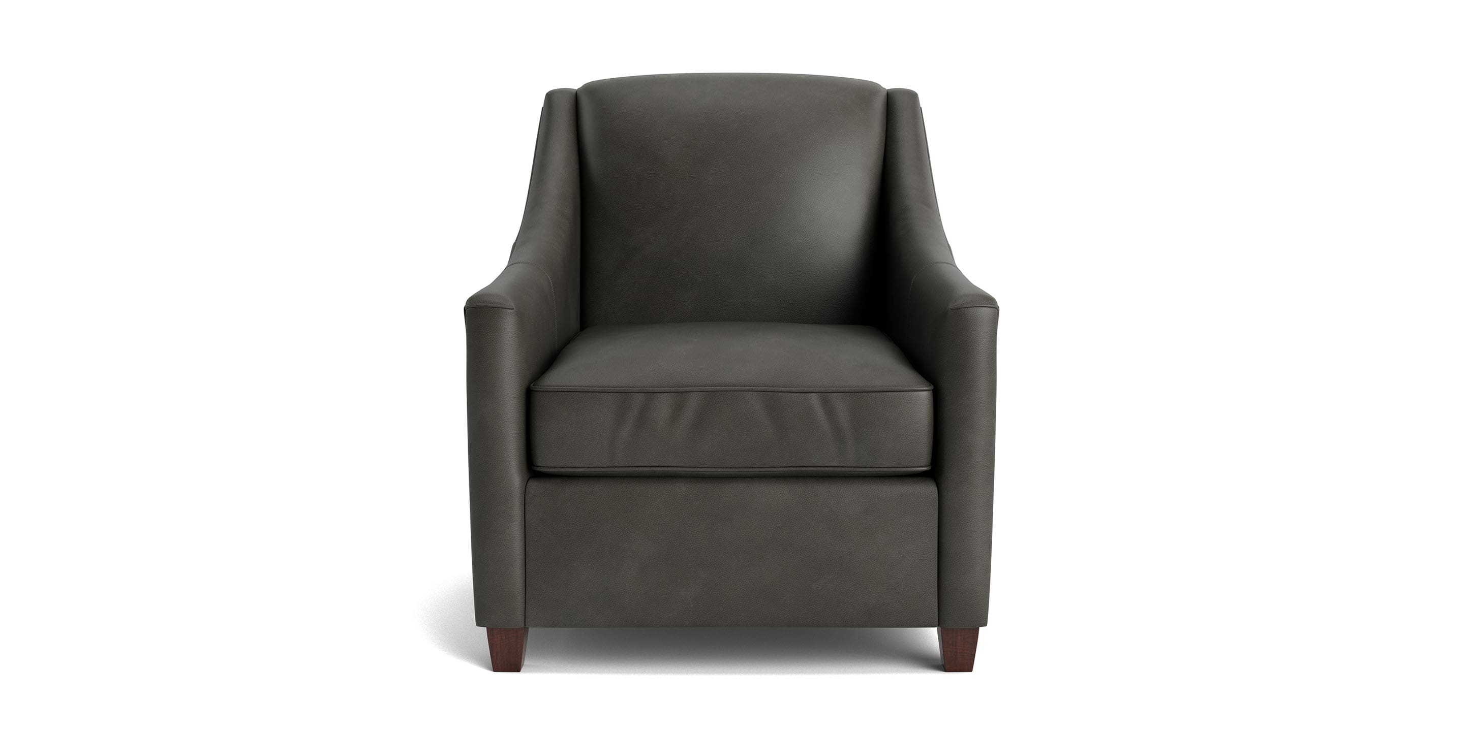 Corinna Leather Accent Chair Bassett Furniture