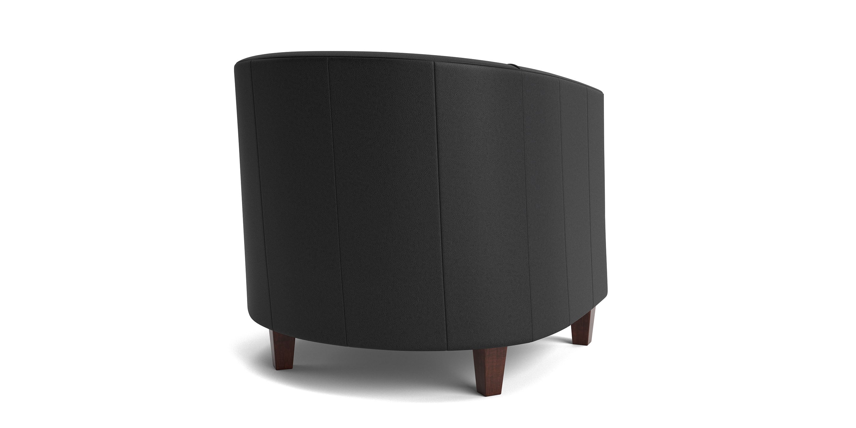 Maxwell Leather Accent Chair - Thumbnail 2