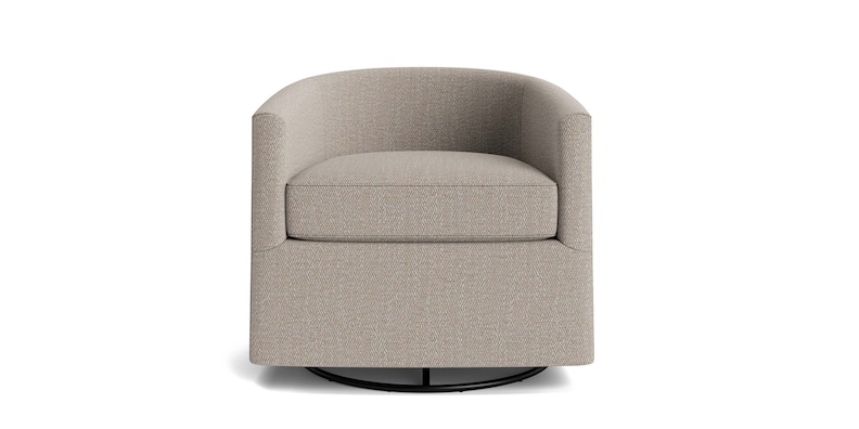 Maxwell Barrel Back Swivel Glider Chair Bassett Furniture