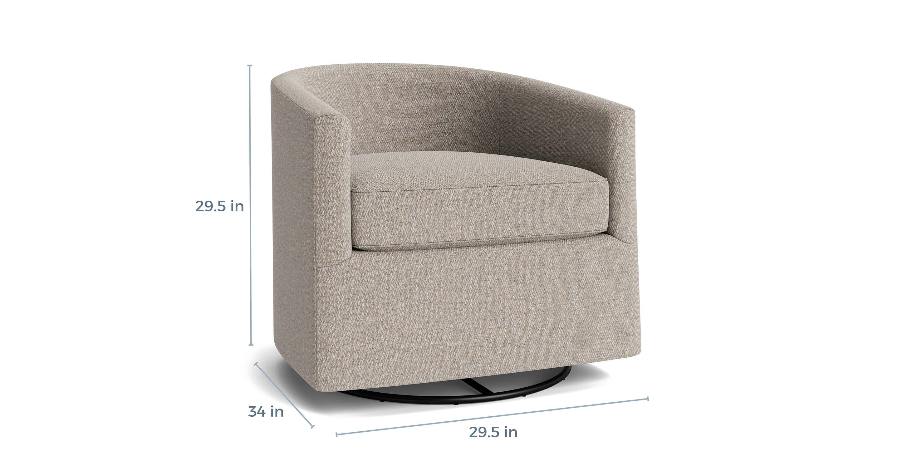 Bassett Furniture Maxwell Swivel Glider - Thumbnail 3
