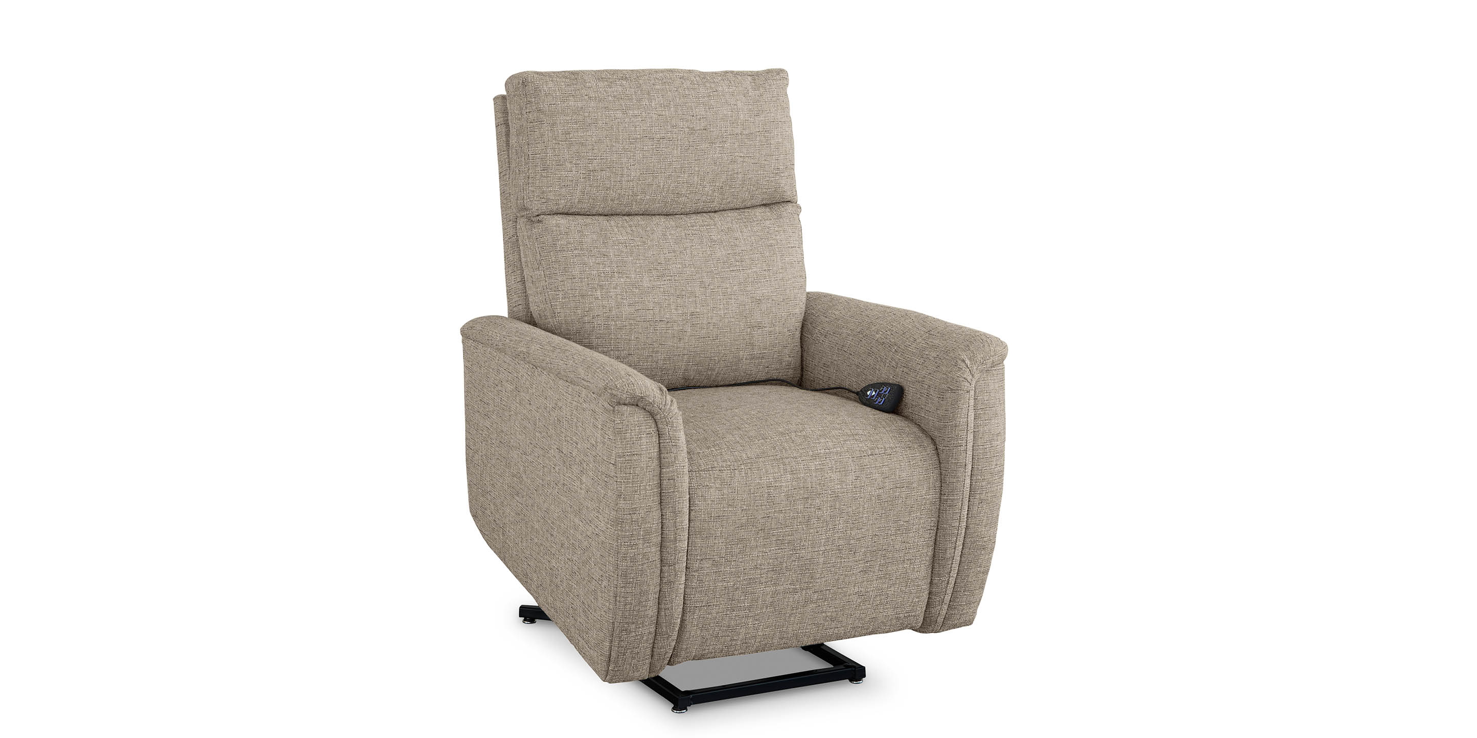 Harris Pad Arm Lay Flat Power Lift Recliner - Thumbnail 2