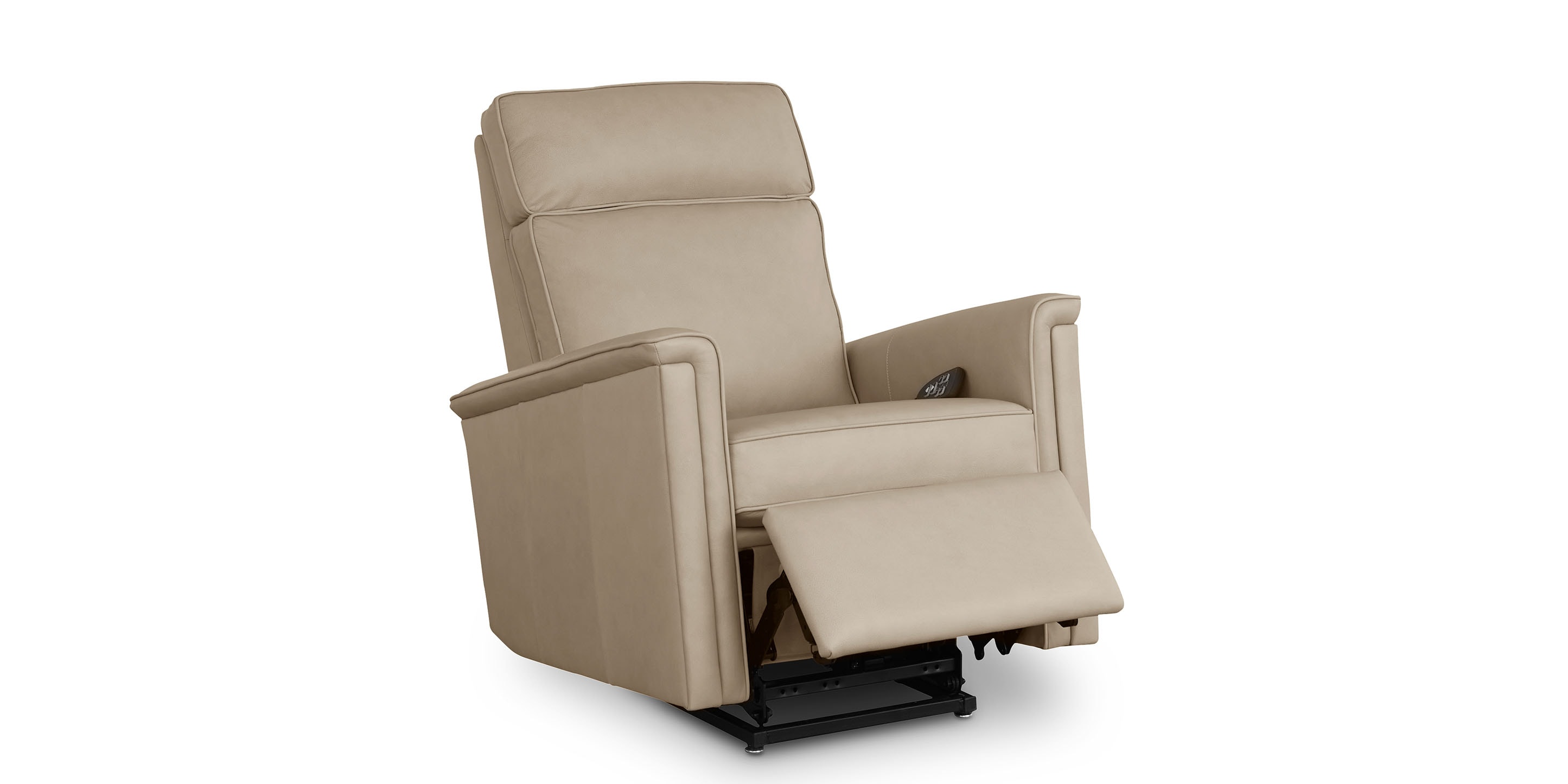Ayden Pad Arm Lay Flat Power Lift Recliner - Thumbnail 5