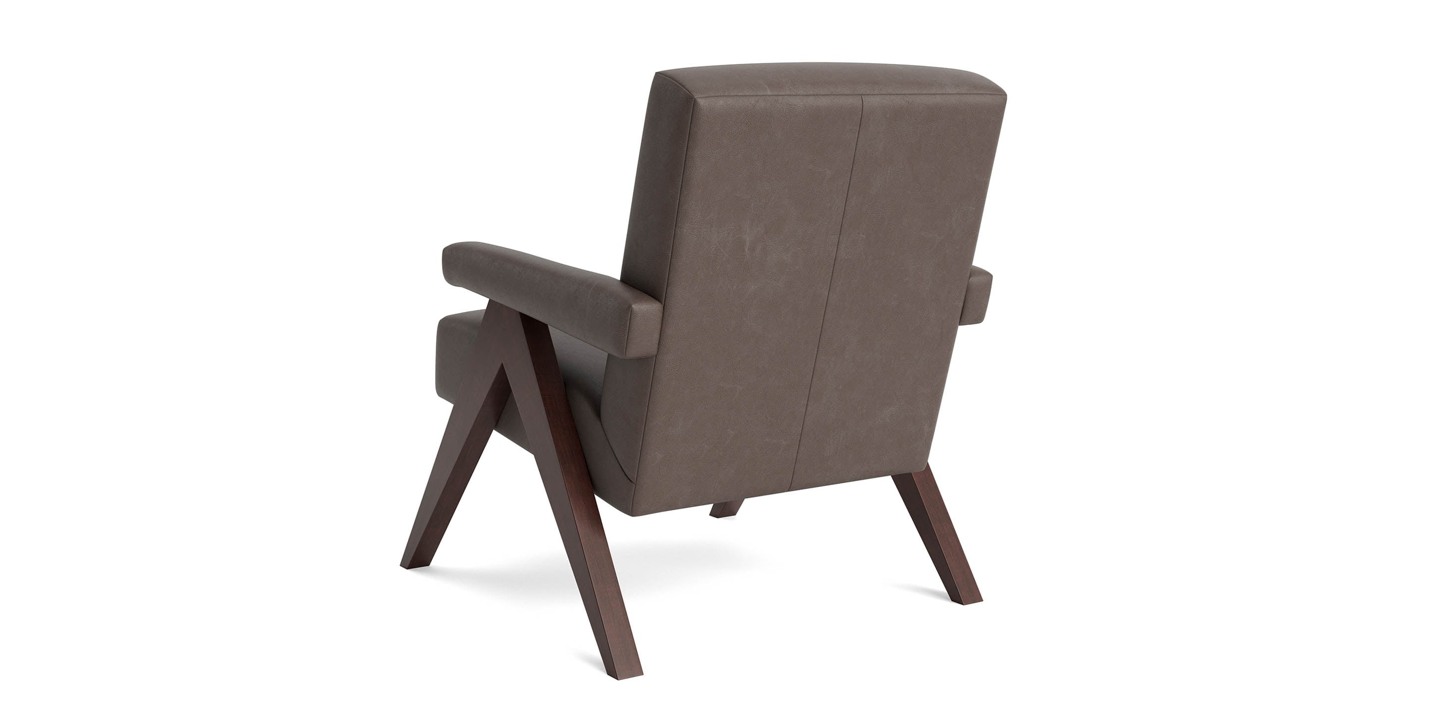 Raeford Leather Accent Chair - Thumbnail 5