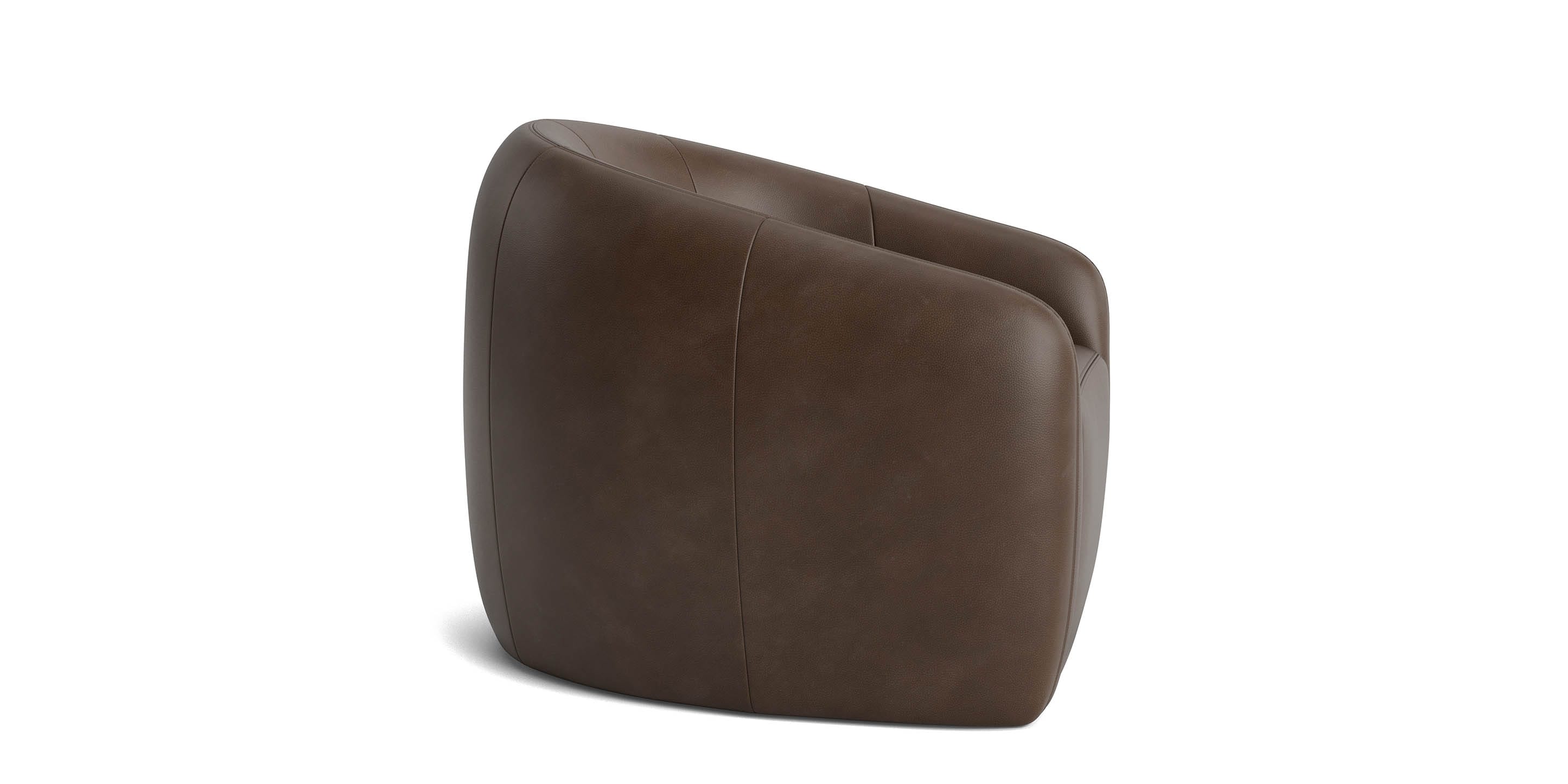 Garner Barrel Swivel Chair - Thumbnail 5