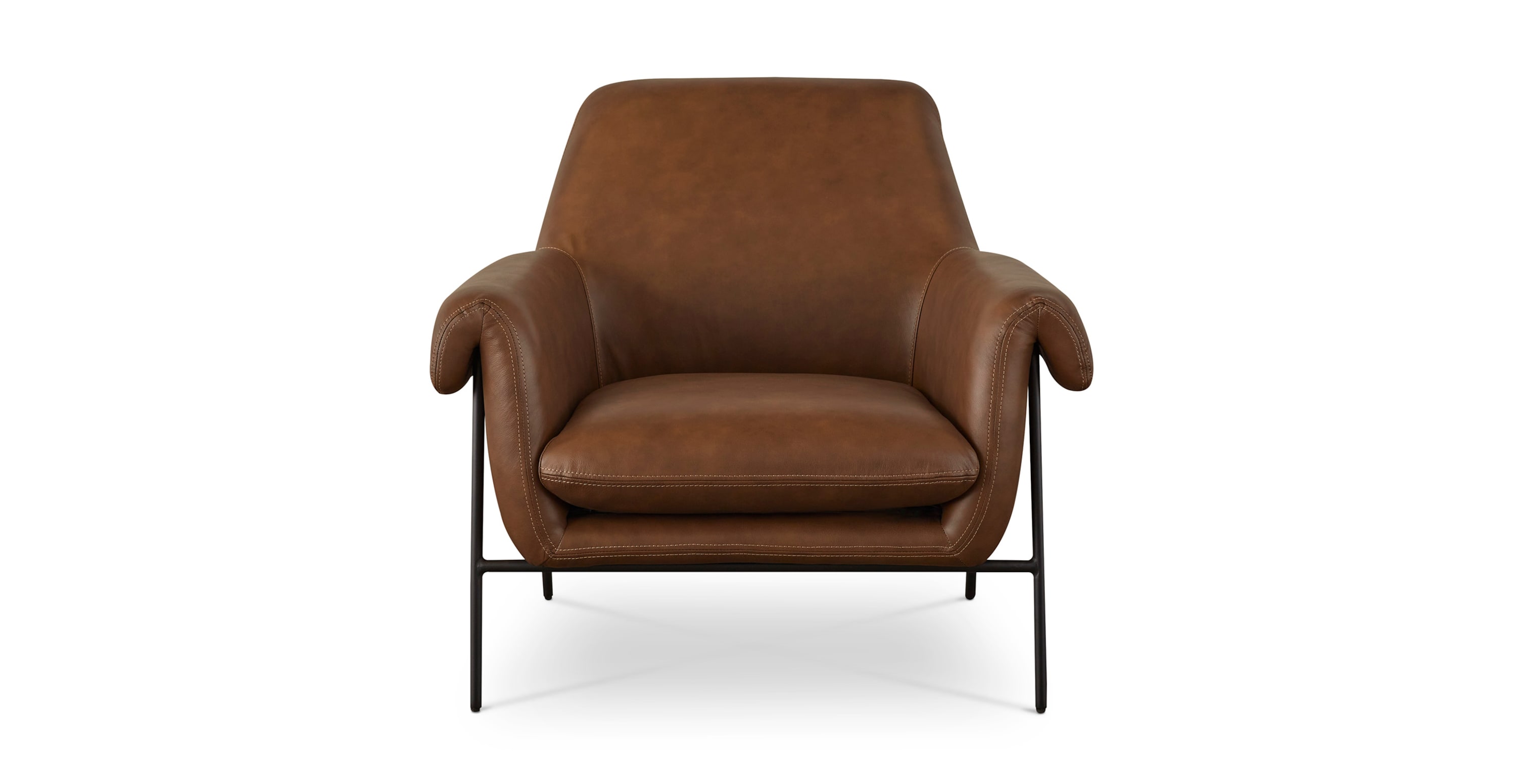Richfield Leather Accent Chair | Bassett Furniture