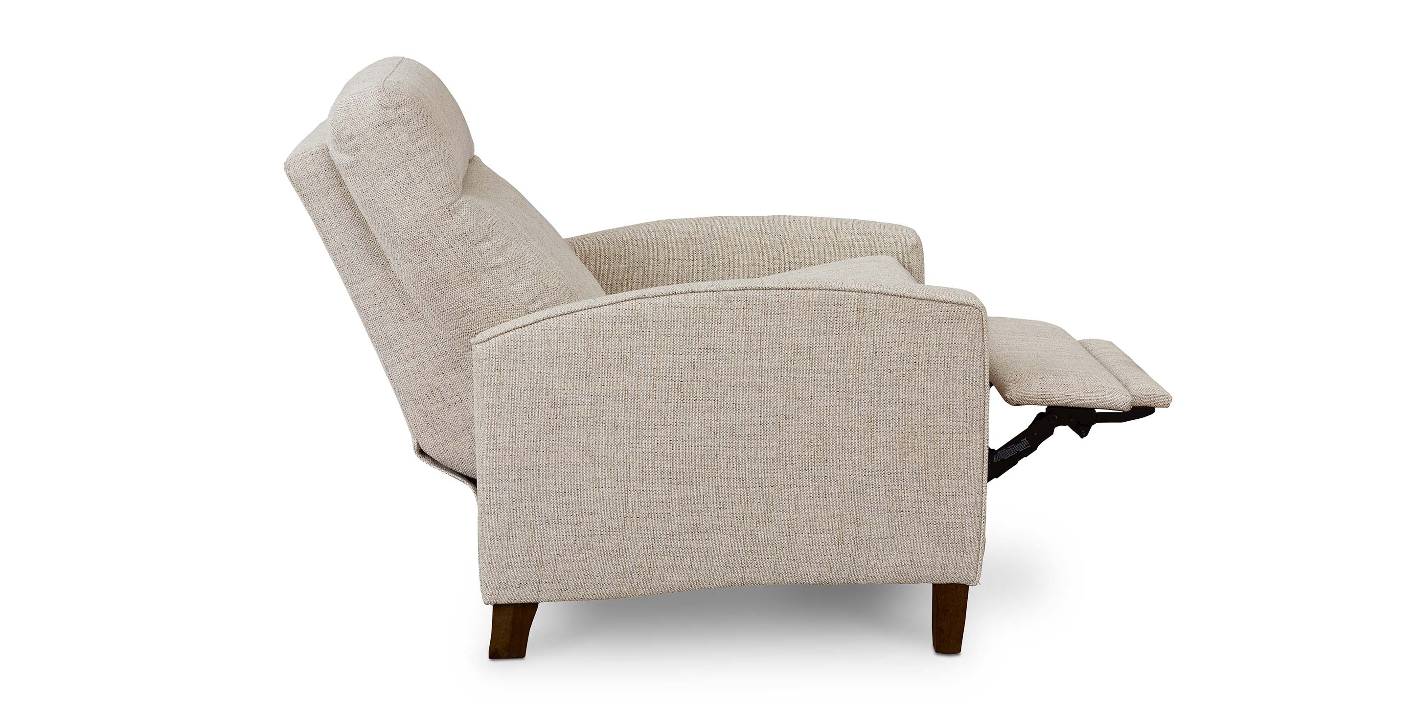 Emmett Track Arm Lay Flat Power Recliner - Thumbnail 4