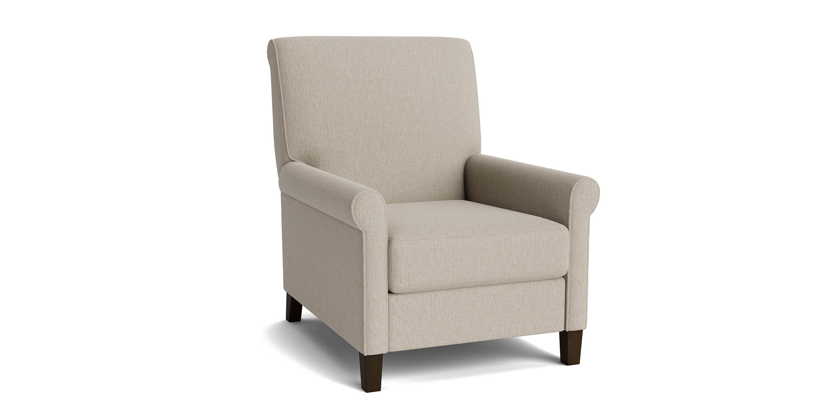 Nelson Sock Arm Lay Flat Manual Recliner - Thumbnail 5