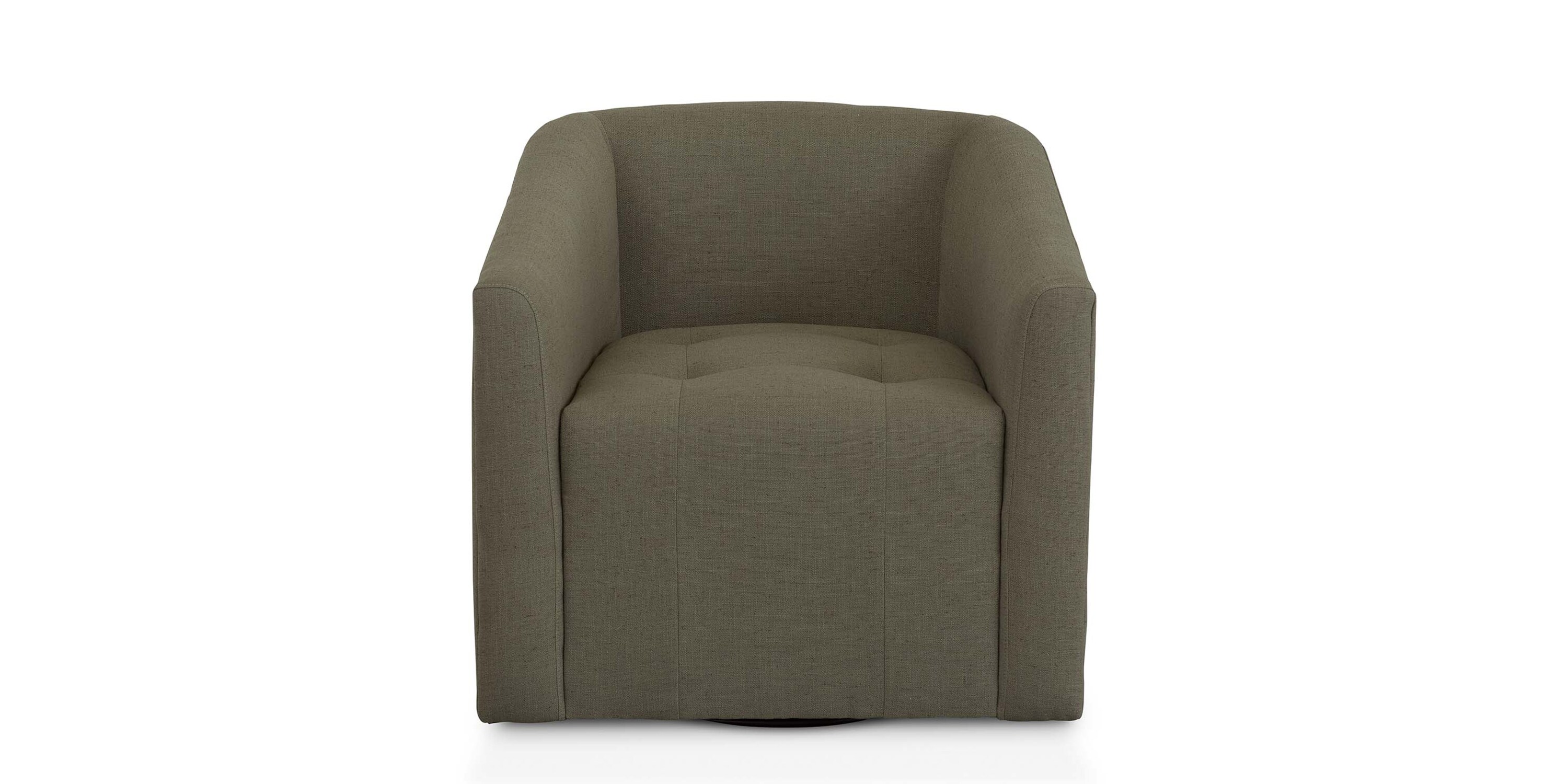 Emory Barrel Swivel Chair | Bassett Furniture