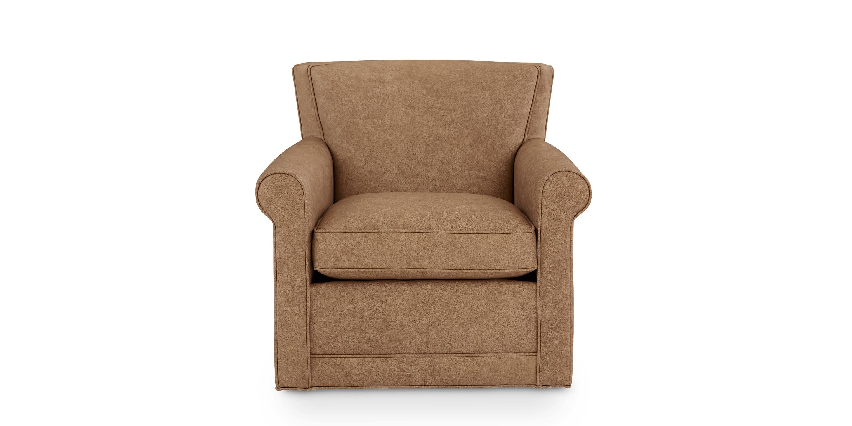 Leather Swivel Chair | Bassett Furniture