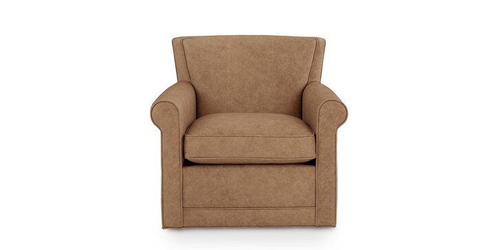 Leather Swivel Chair image number 0