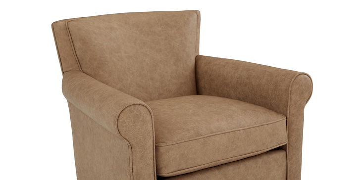 Leather Swivel Chair image number 6