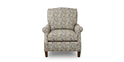 Lila Roll Arm Accent Chair