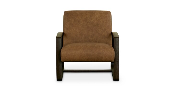 Leather Accent Chair image number 1