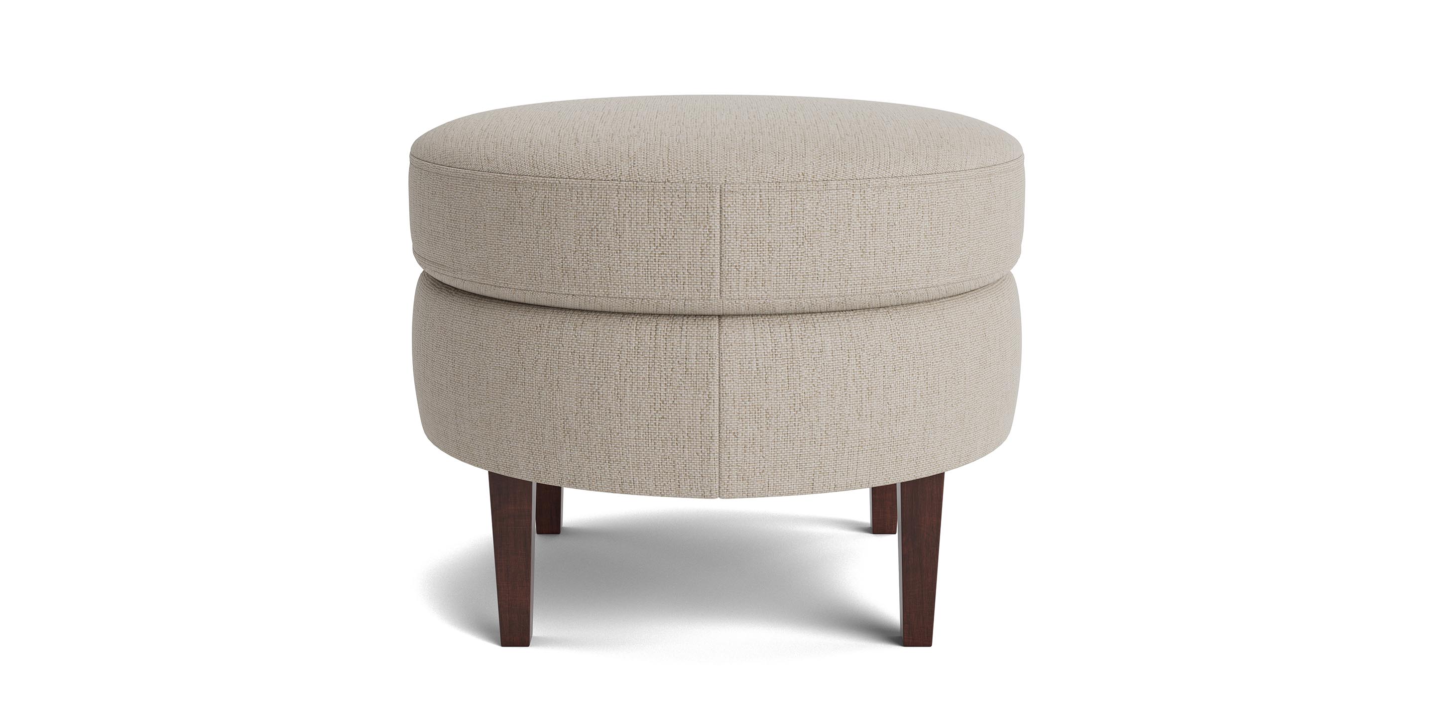 Delway Round Ottoman - Thumbnail 2