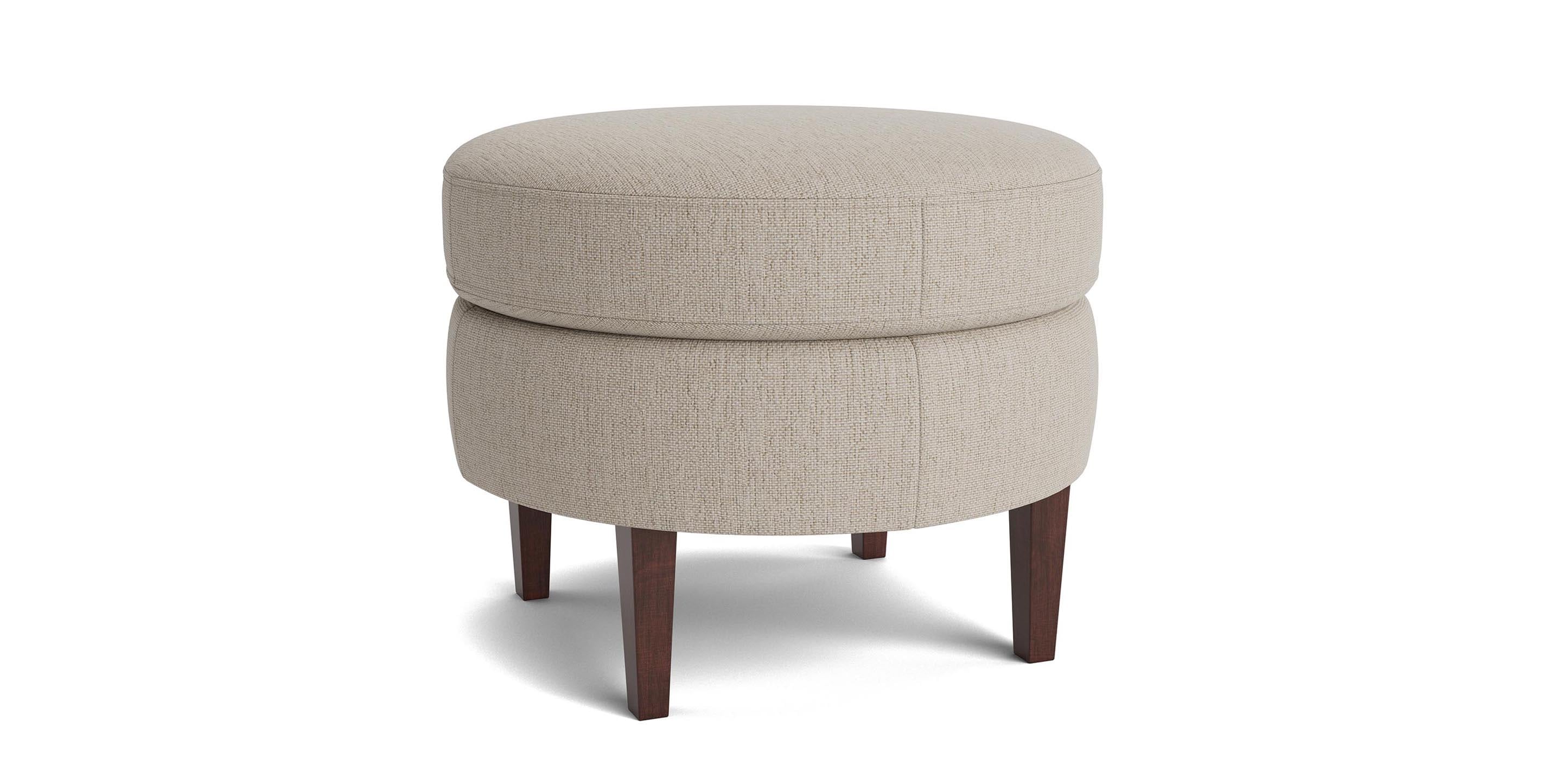 Delway Round Ottoman