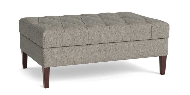 Tufted Large Rectangle Ottoman image number 0