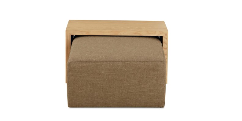 50" Rectangle Ottoman w/Table image number 4