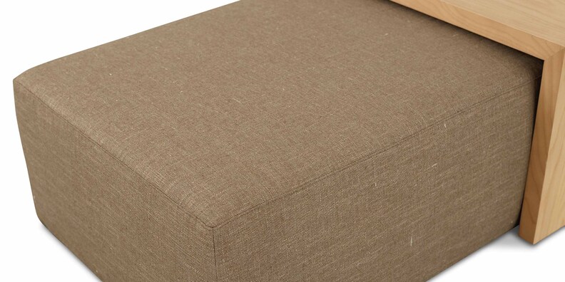 50" Rectangle Ottoman w/Table image number 6