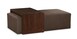 50" Rectangle Ottoman w/Table