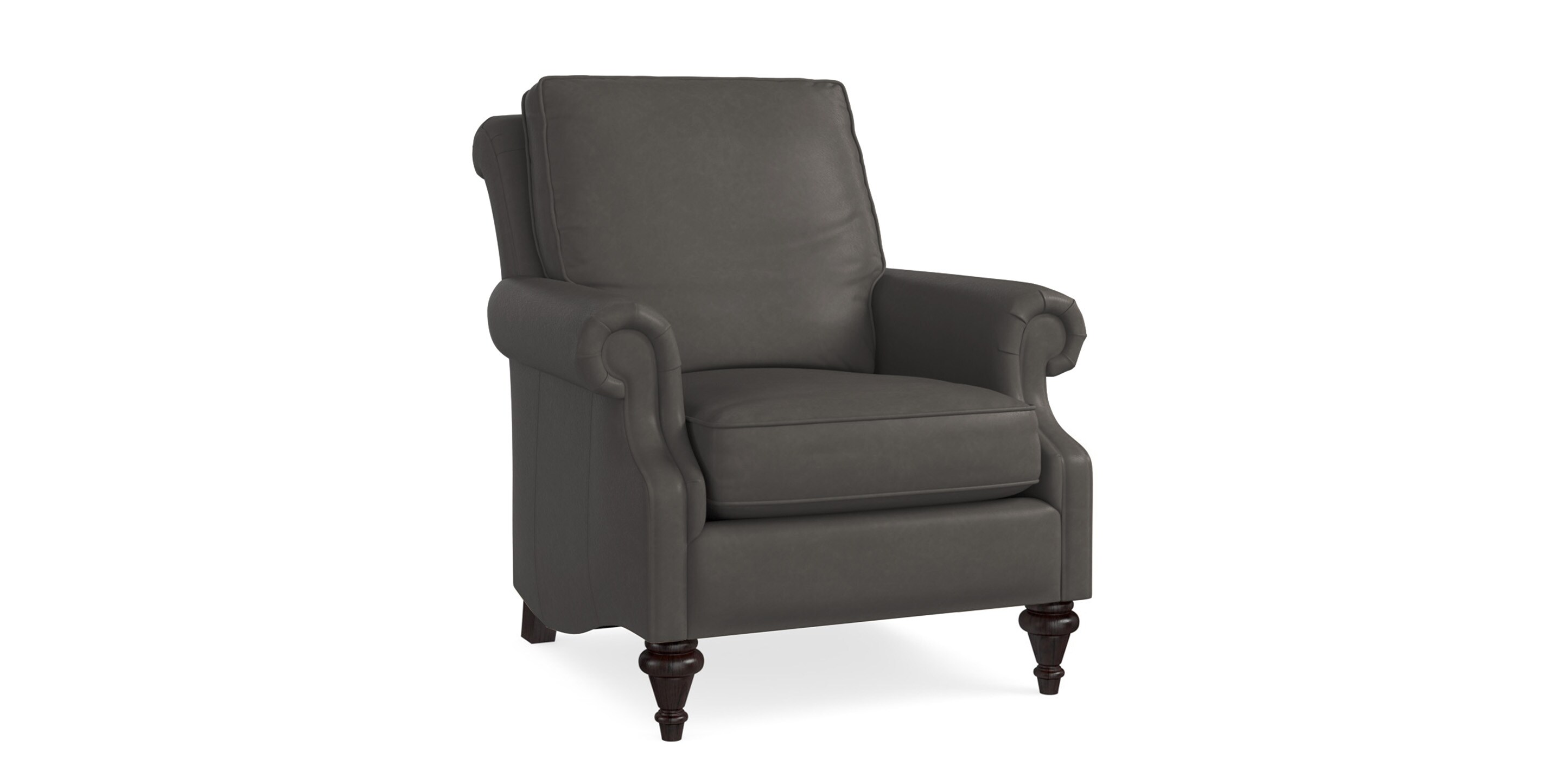 Oxford Leather Accent Chair Bassett Furniture