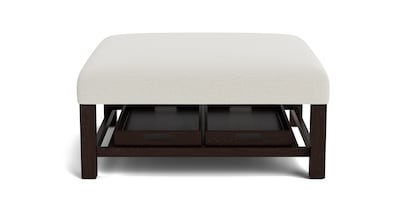 Lori Ottoman with Trays