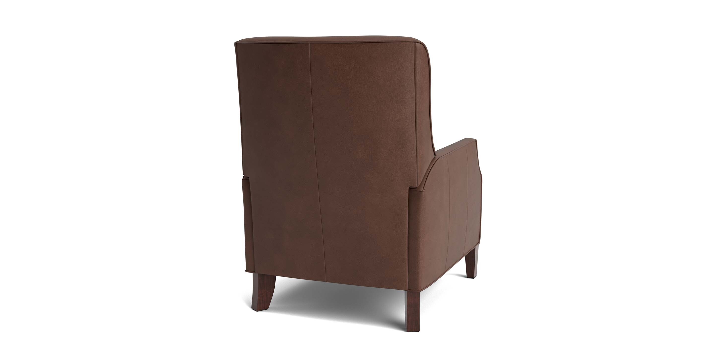 Kent Leather Slope Arm Power Recliner - Thumbnail 4