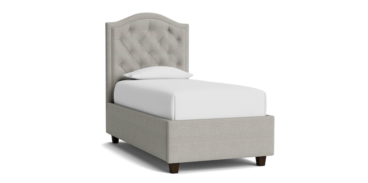 Tufted Twin Arched Bed image number 0
