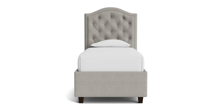 Tufted Twin Arched Bed image number 1