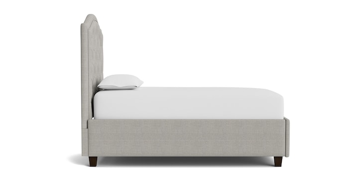 Tufted Twin Arched Bed image number 2