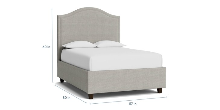 Full Arched Storage Bed image number 3