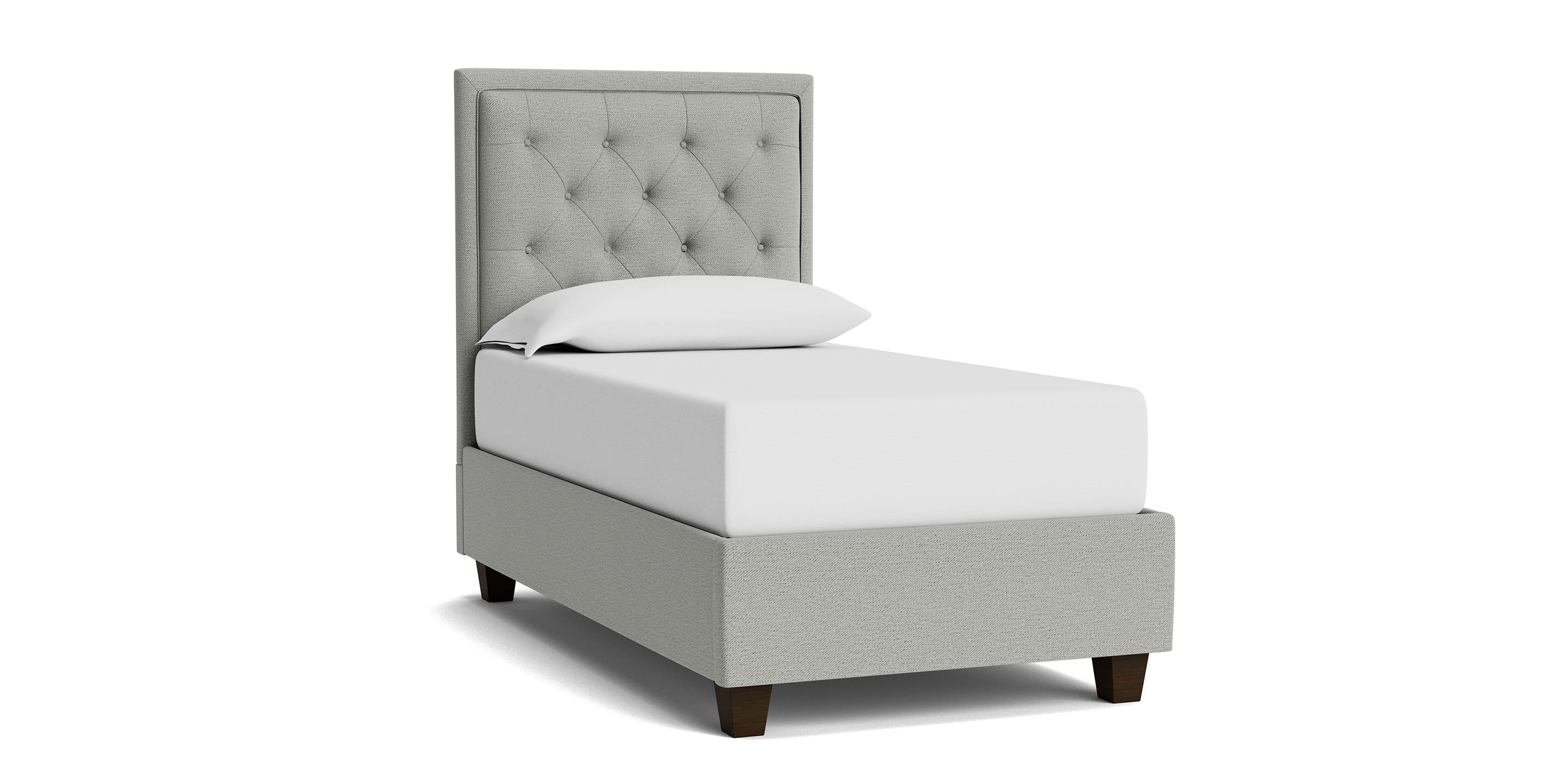 Bassett Furniture Manhattan Tufted Upholstered Storage Bed - Thumbnail 4