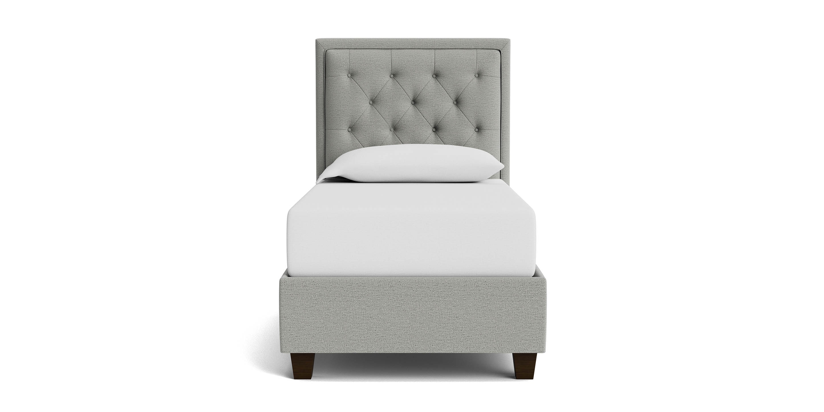 Bassett Furniture Manhattan Tufted Upholstered Storage Bed - Thumbnail 3