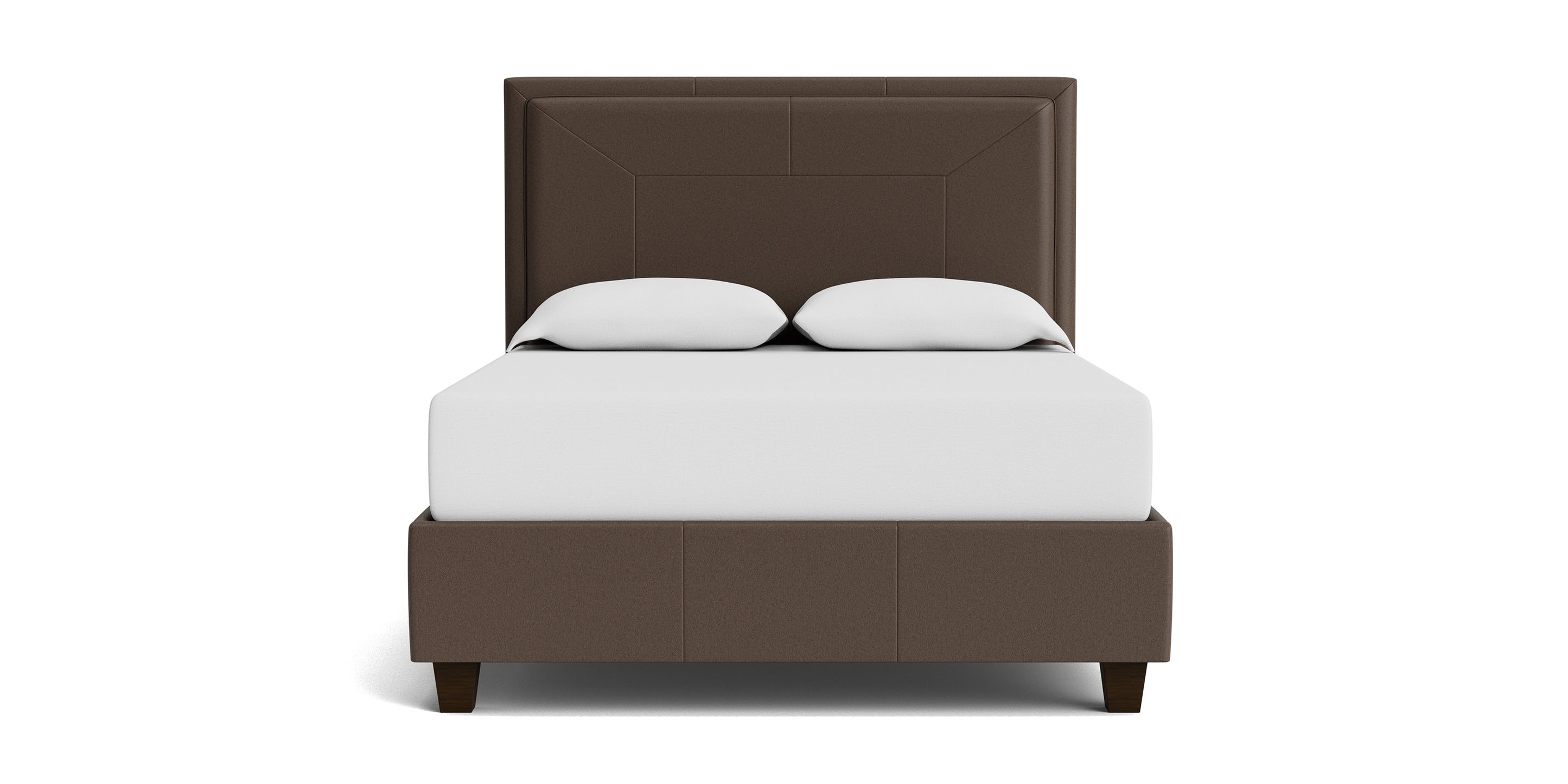 Manhattan Leather Upholstered Bed - Thumbnail 2