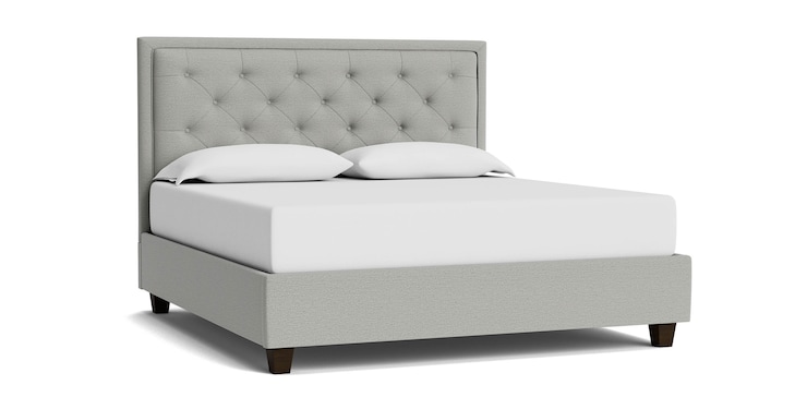 Tufted King Rectangular Bed image number 0