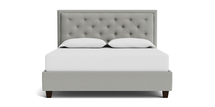 Tufted King Rectangular Bed image number 1
