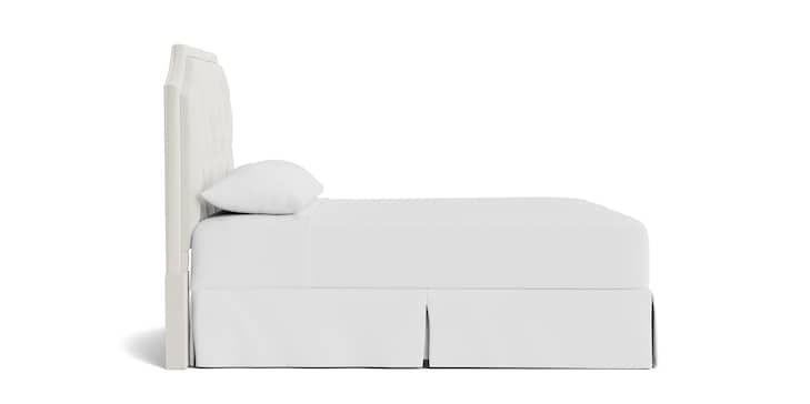 Tufted Clipped Corner Queen Headboard image number 2