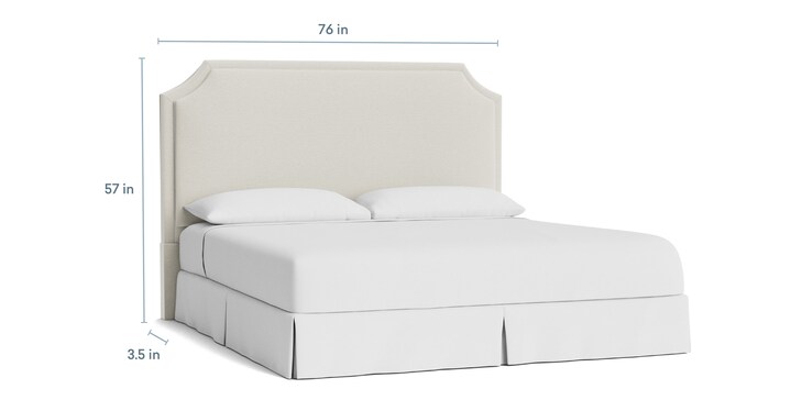 Clipped Corner Cal King Hdbd image number 3