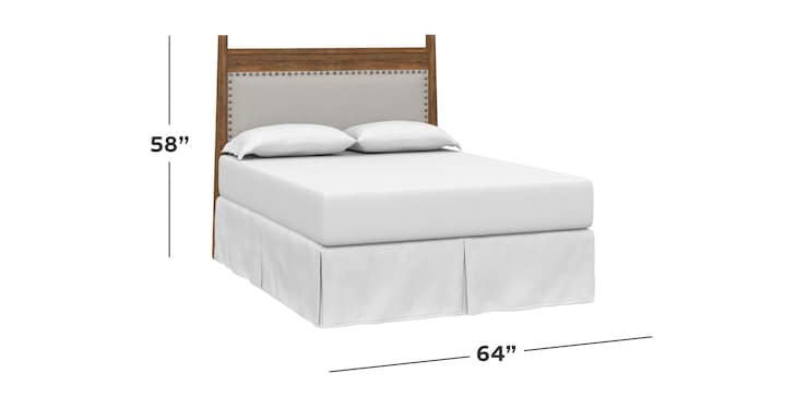 Maple Uph Panel Headboard Queen image number 1