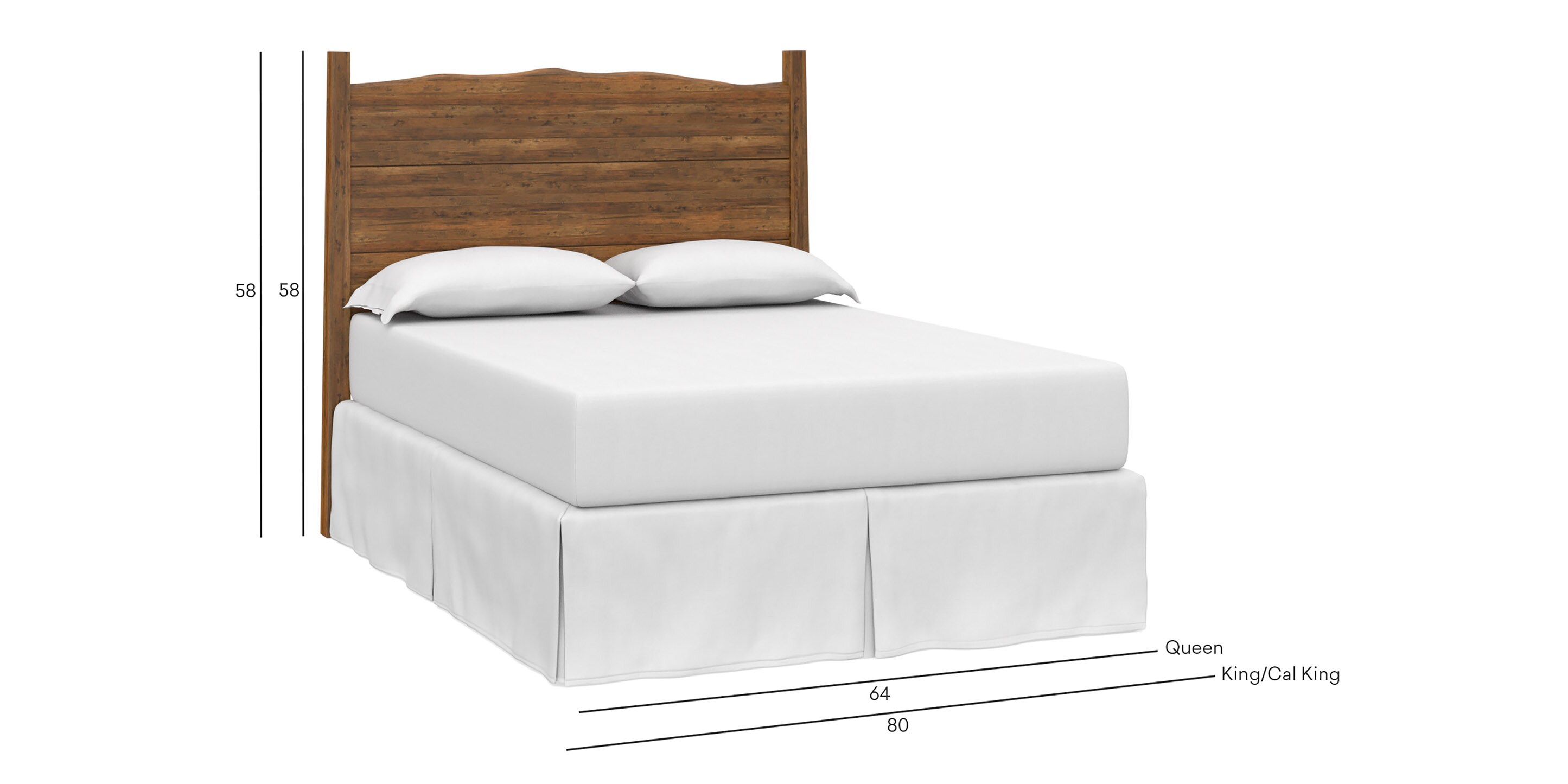 Heritage Live Edge Panel Headboard - Thumbnail 4