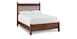 Maple Cal King Uph Panel Bed