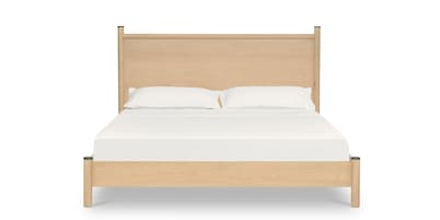 European Farmhouse Platform Panel Bed