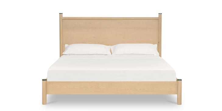 King Panel Platform Bed image number 1