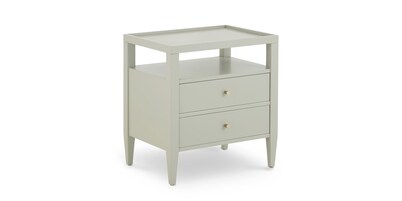 Willow Sage Green 2 Drawer Nightstand