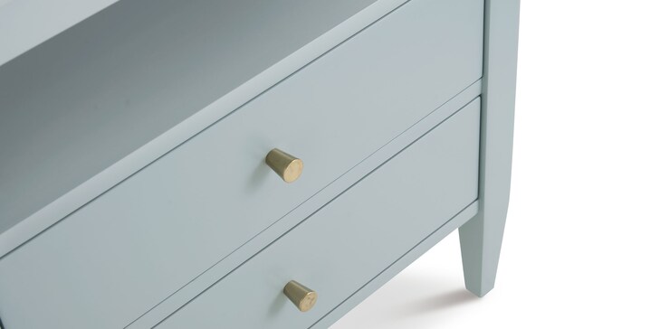 Willow Powder Blue 2 Drawer Nightstand image number 4