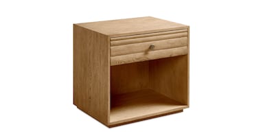 Andora Weathered Natural Open Nightstand