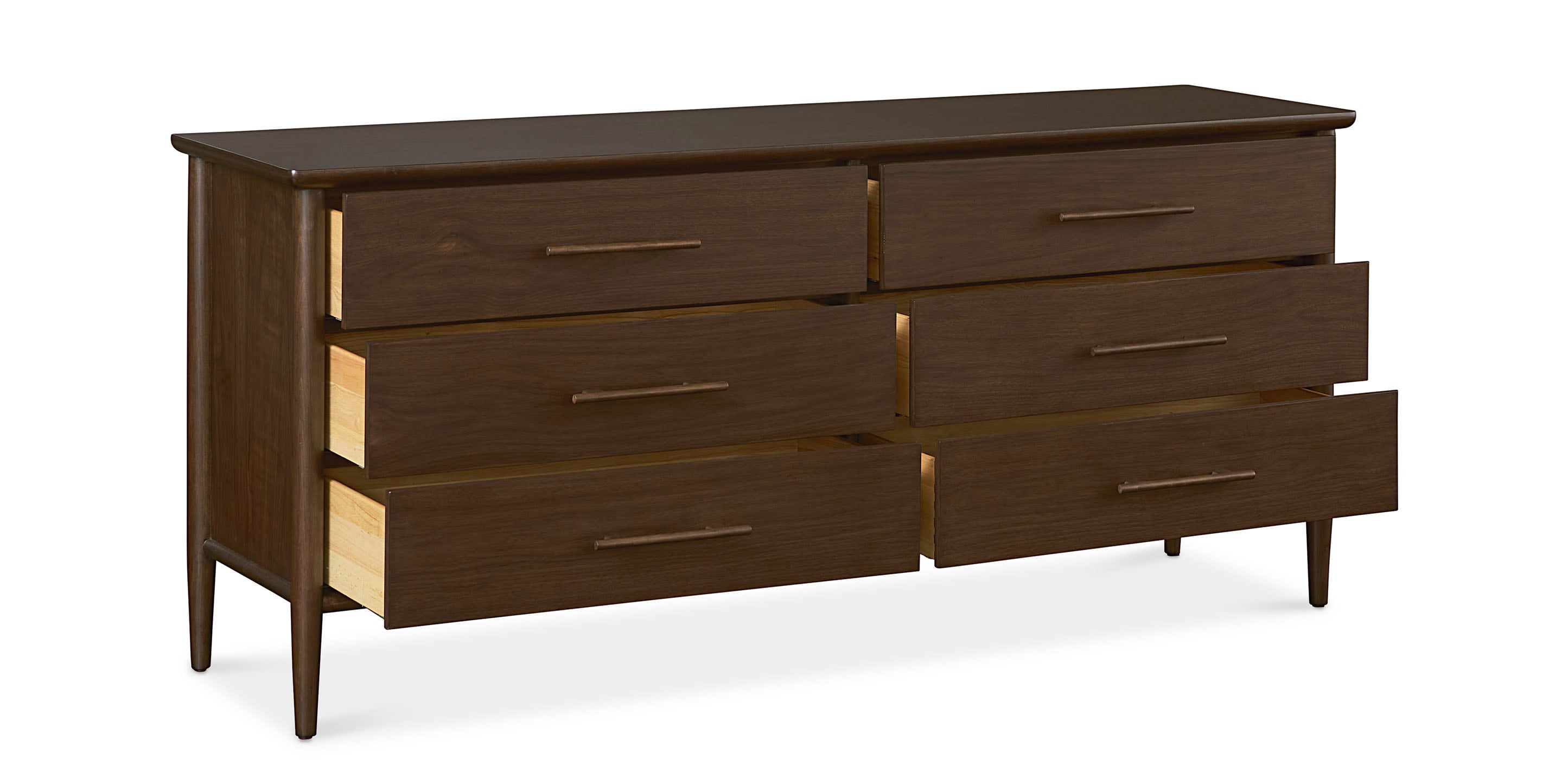Copenhagen 6 Drawer Dresser - Thumbnail 4