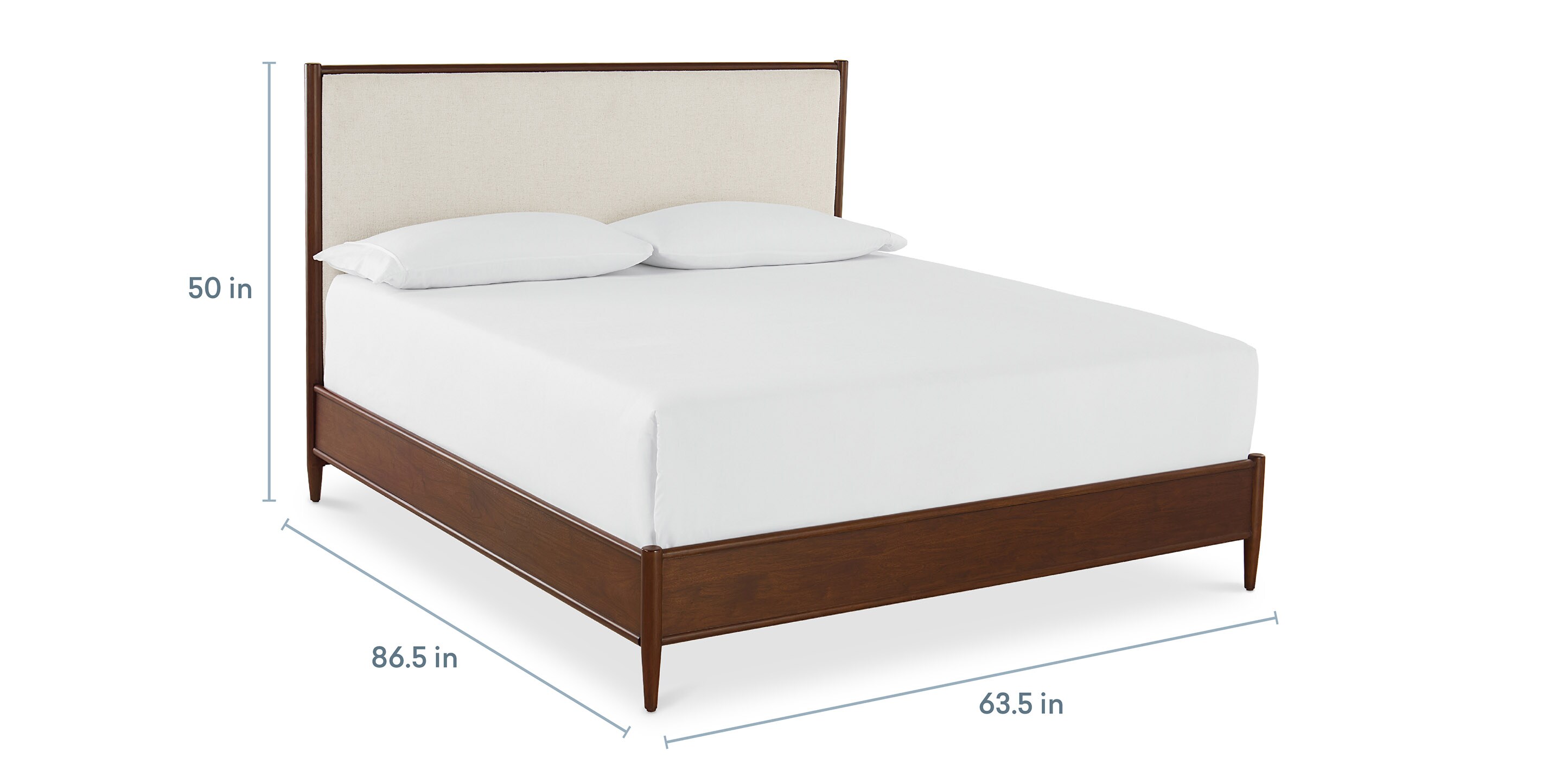 Copenhagen Upholstered Bed