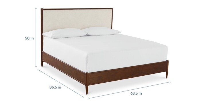 Upholstered Queen Bed image number 4