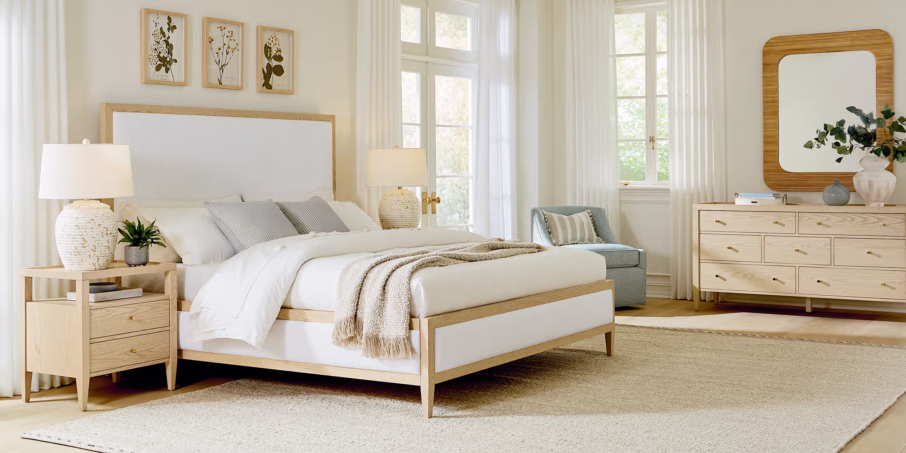 Willow Upholstered Bed
