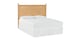 Queen Wood Headboard Cinnamon